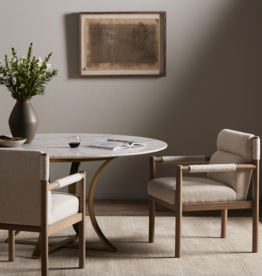 Kiano Dining Armchair - Charter Oatmeal