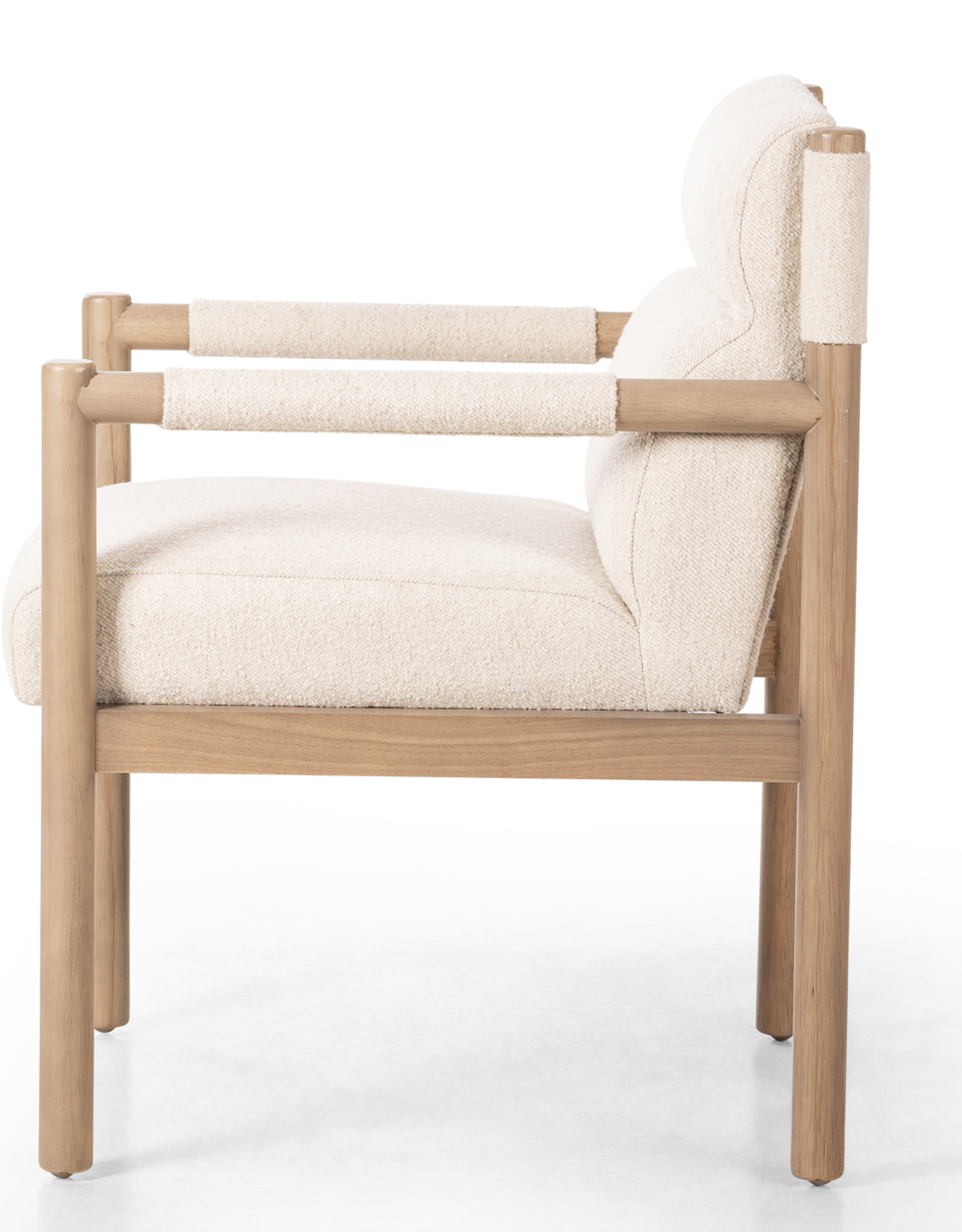 Kiano Dining Armchair - Charter Oatmeal