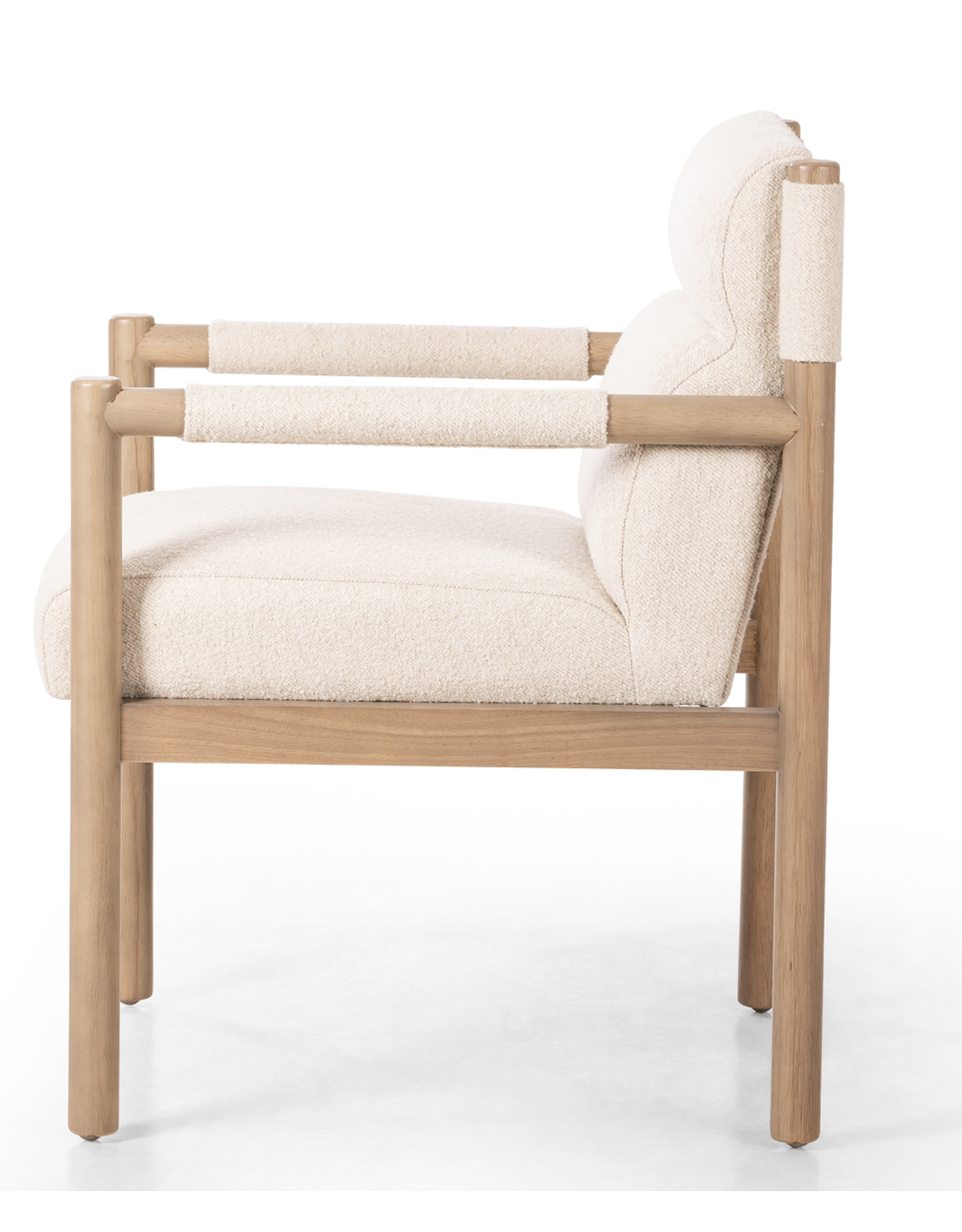 Kiano Dining Armchair - Charter Oatmeal