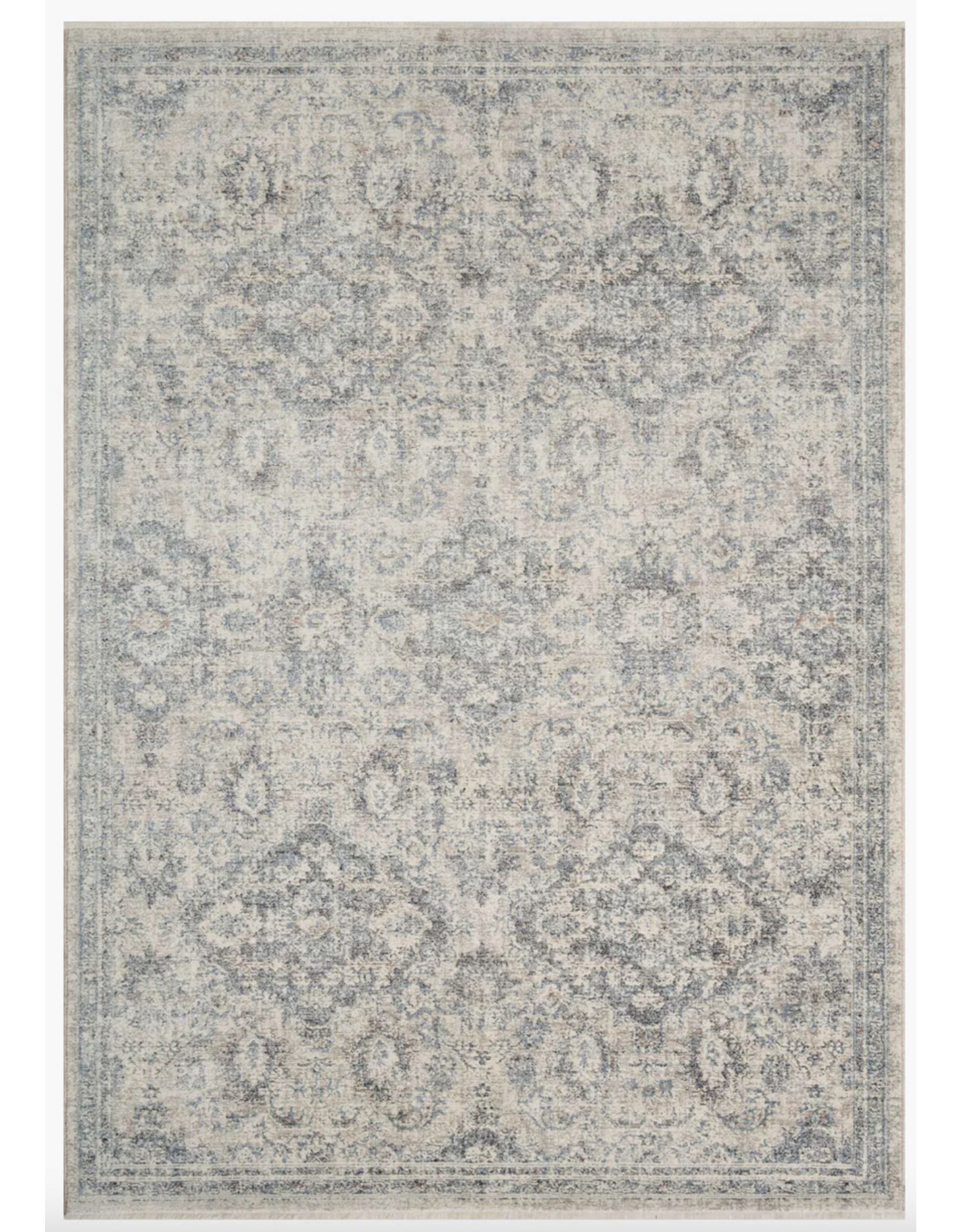 Amber Lewis x Loloi Zuma Rug ZUM-06 Pebble/Stone