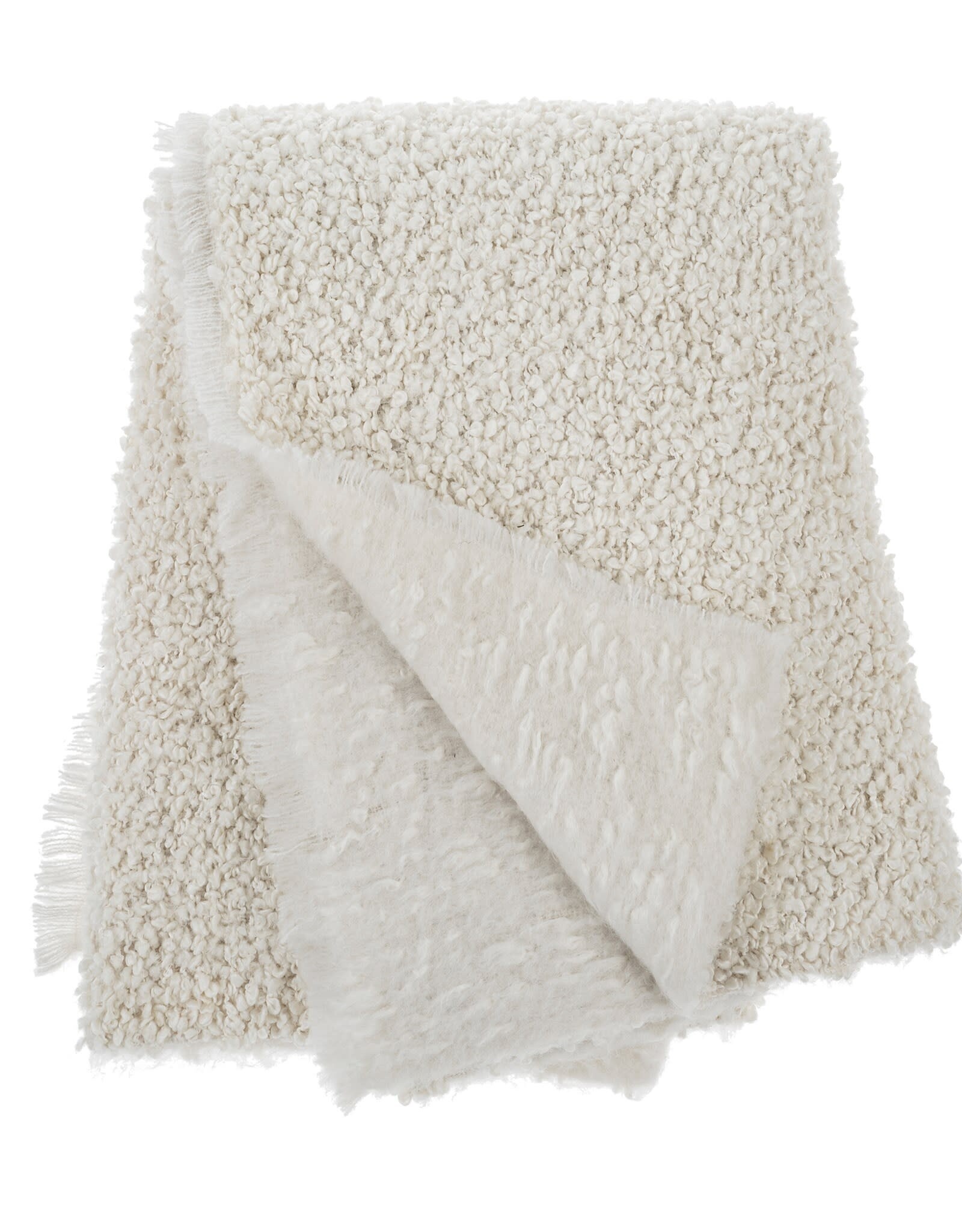 Vallnord Boucle Throw White