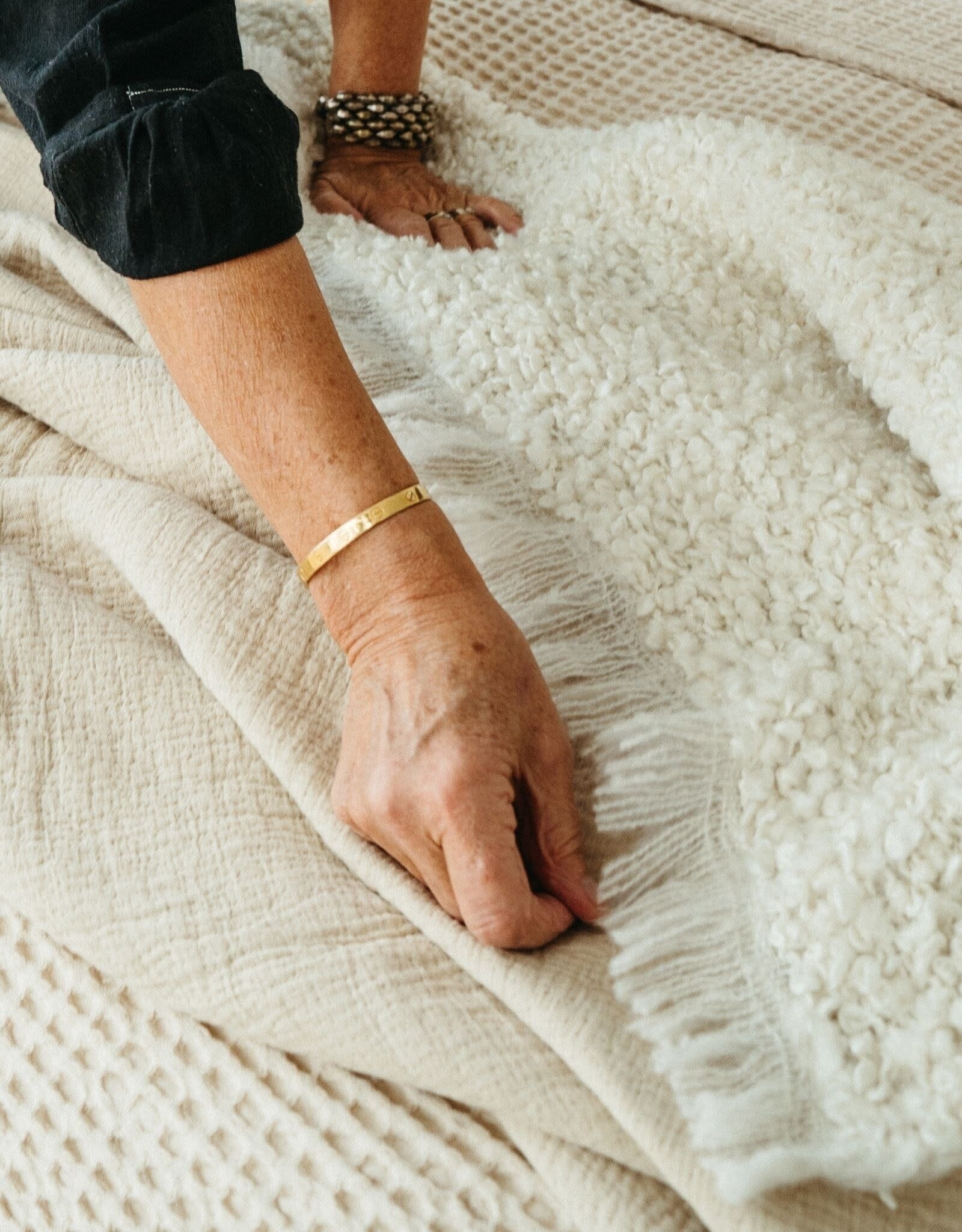 Vallnord Boucle Throw White