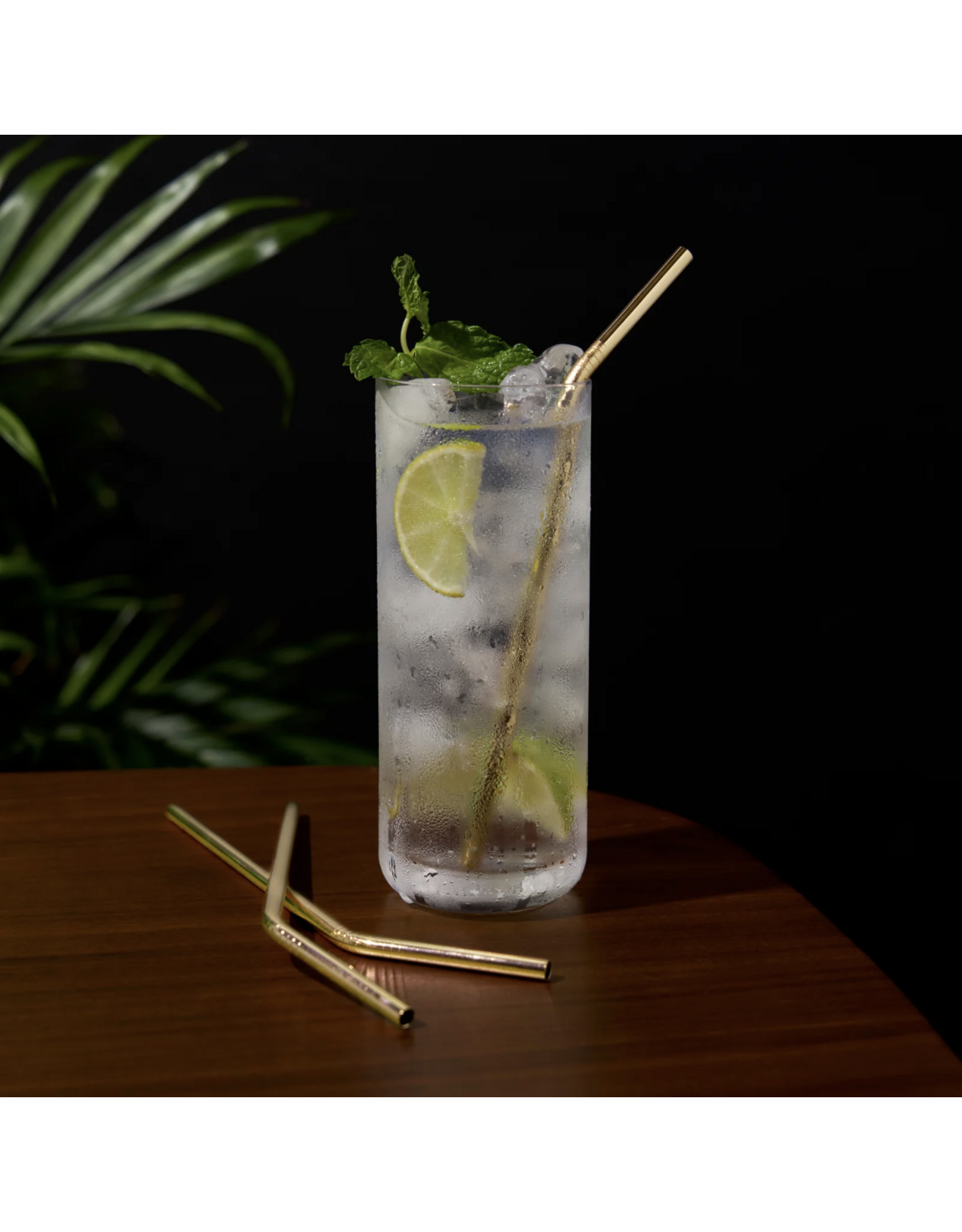 Gold Cocktail Straws