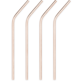 Copper Cocktail Straws