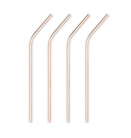 Copper Cocktail Straws