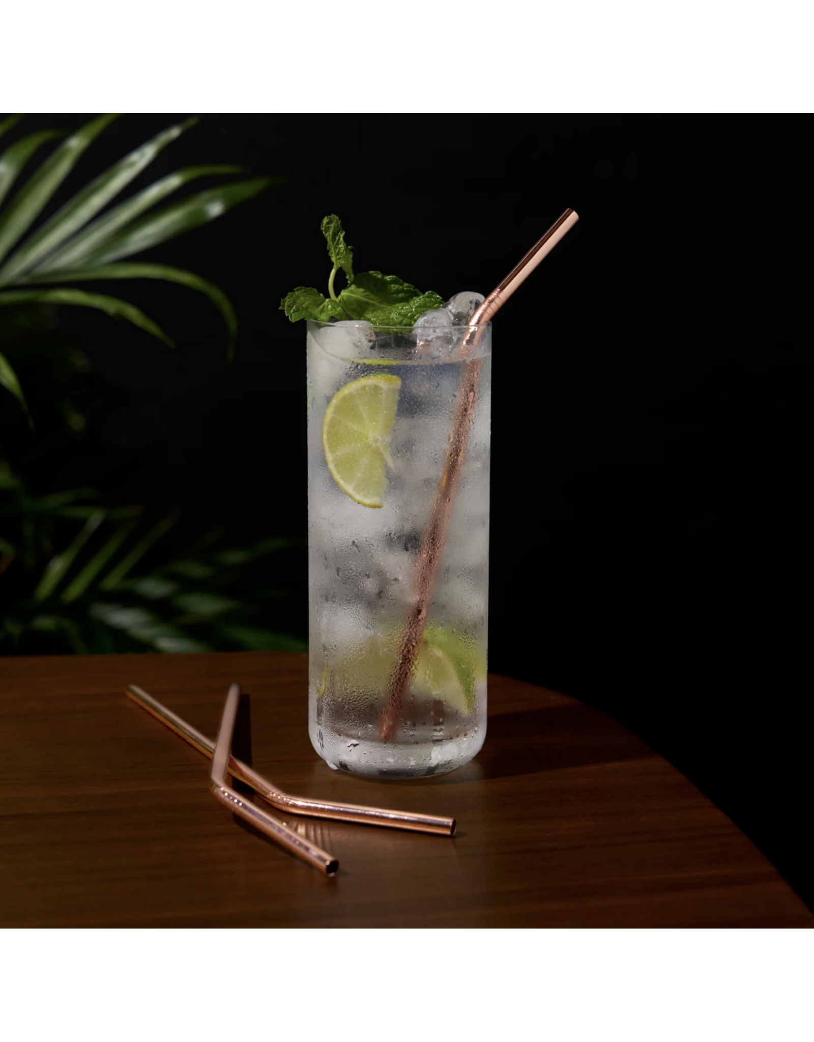 Copper Cocktail Straws