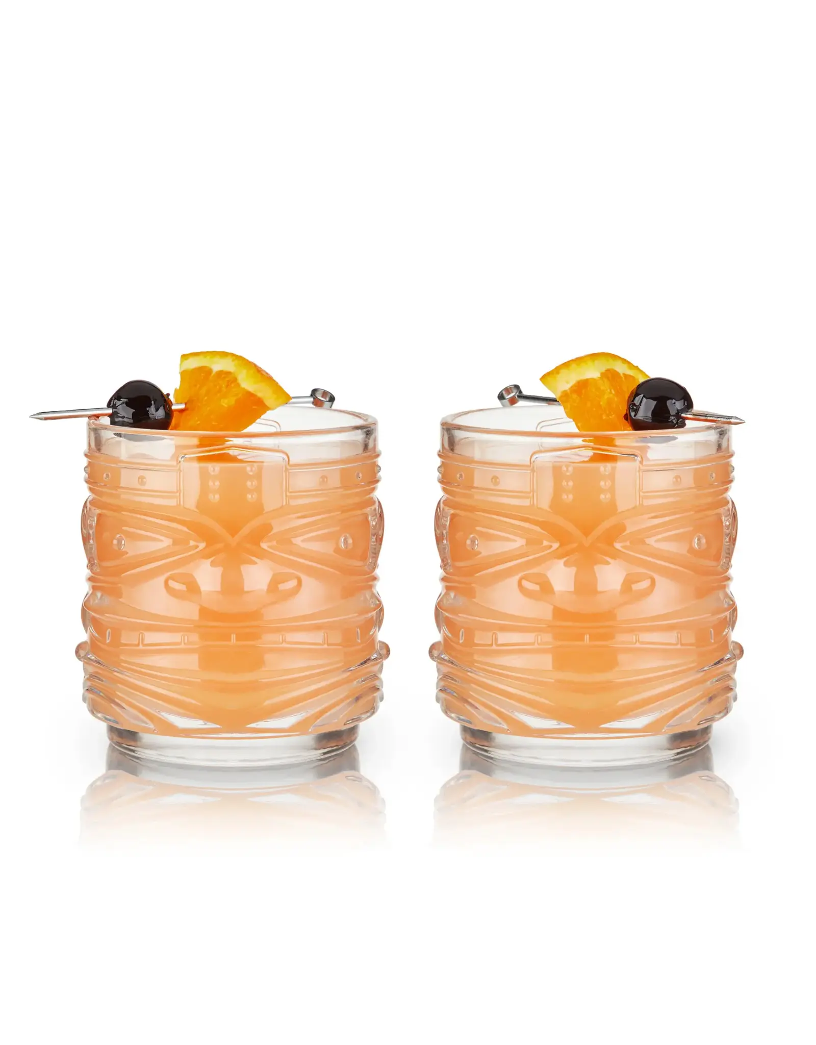 Short Pacific Tiki Glasses
