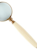 Ivory/Gold Magnifying Glass