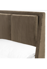 Potter Queen Bed in Surrey Olive