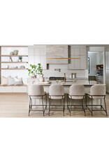Astrud Bar Stool -Lyon Pewter