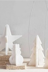 7-1/2"W x 12"H Interlocking Marble Tree, White