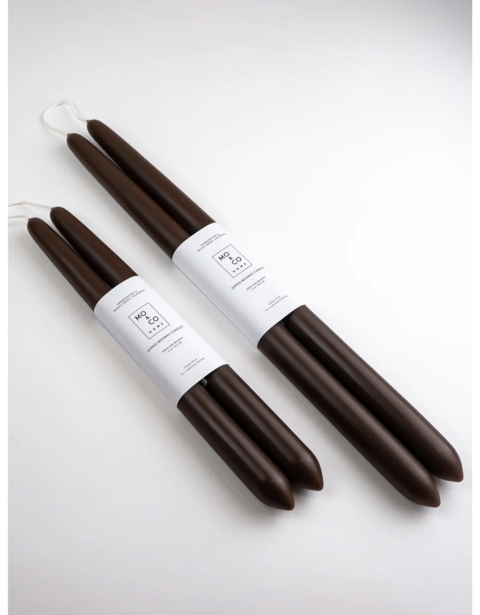 Dipped Beeswax Taper Candles