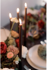 Dipped Beeswax Taper Candles