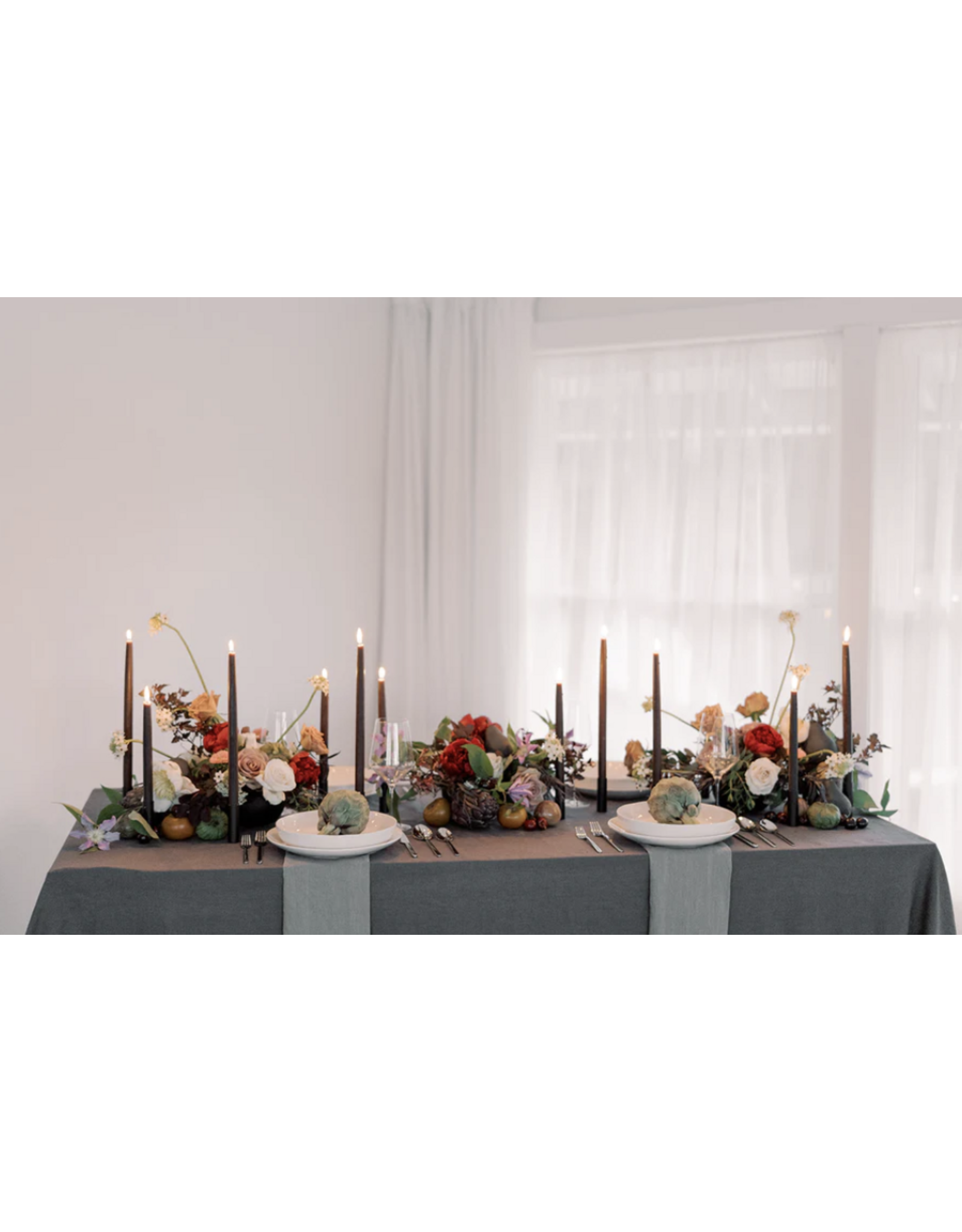 Dipped Beeswax Taper Candles