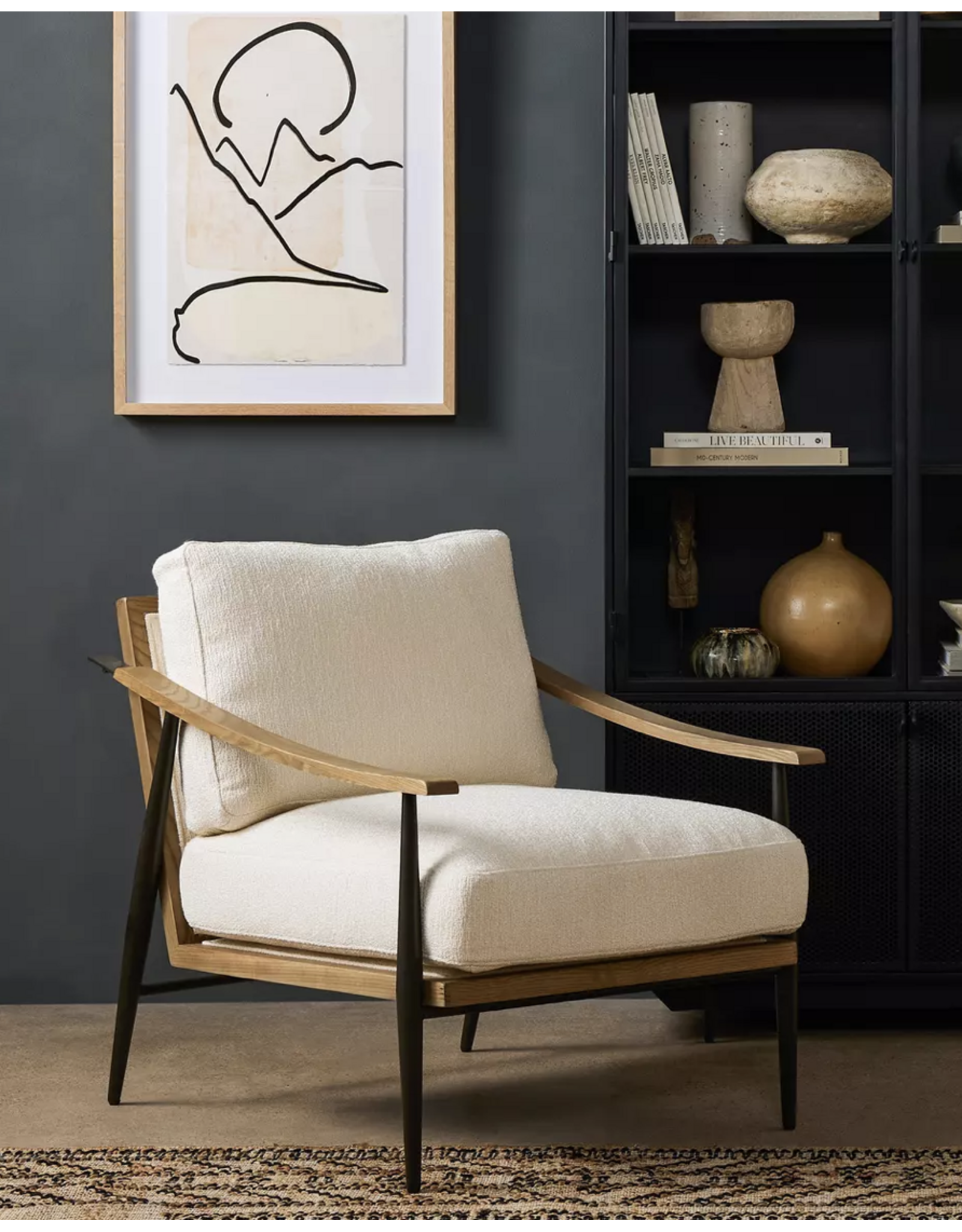 Kennedy Chair - Kerbey Ivory