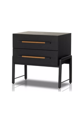 Rosedale Nightstand, Ebony Oak