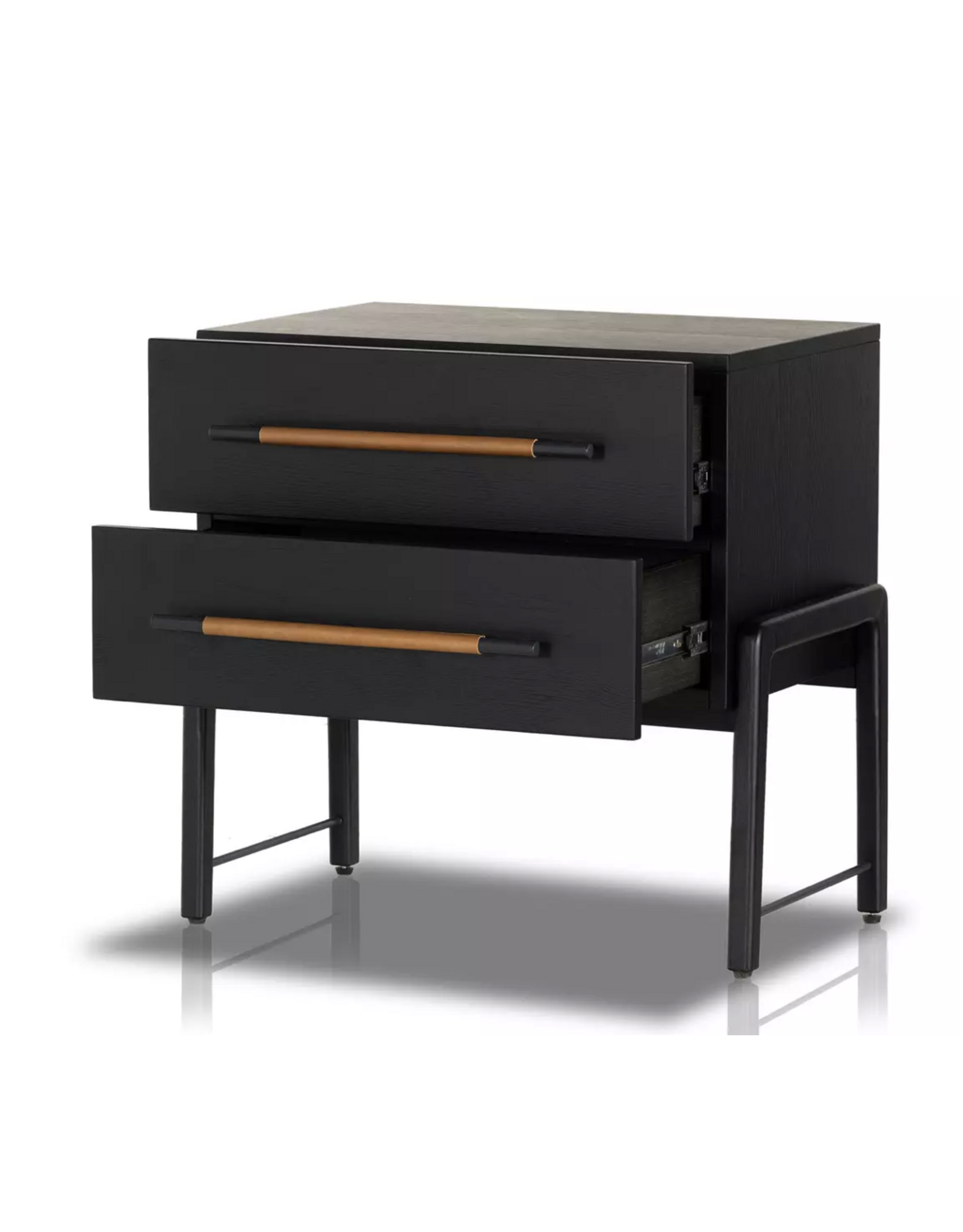 Rosedale Nightstand, Ebony Oak