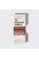 Recycled Plastic Xl Thermal Rollers 4pc Set - Terracotta