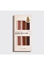 Satin Jumbo Flexi Rods 4 Pcs- Rosewood