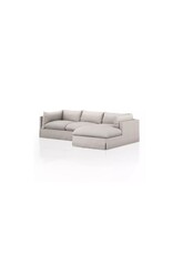Habitat Slipcover 2 Piece RAF 133" Sectional - Bennet Moon