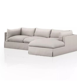 Habitat Slipcover 2 Piece RAF 133" Sectional - Bennet Moon
