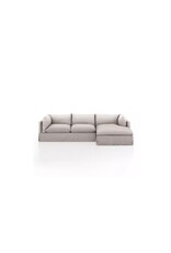 Habitat Slipcover 2 Piece RAF 133" Sectional - Bennet Moon