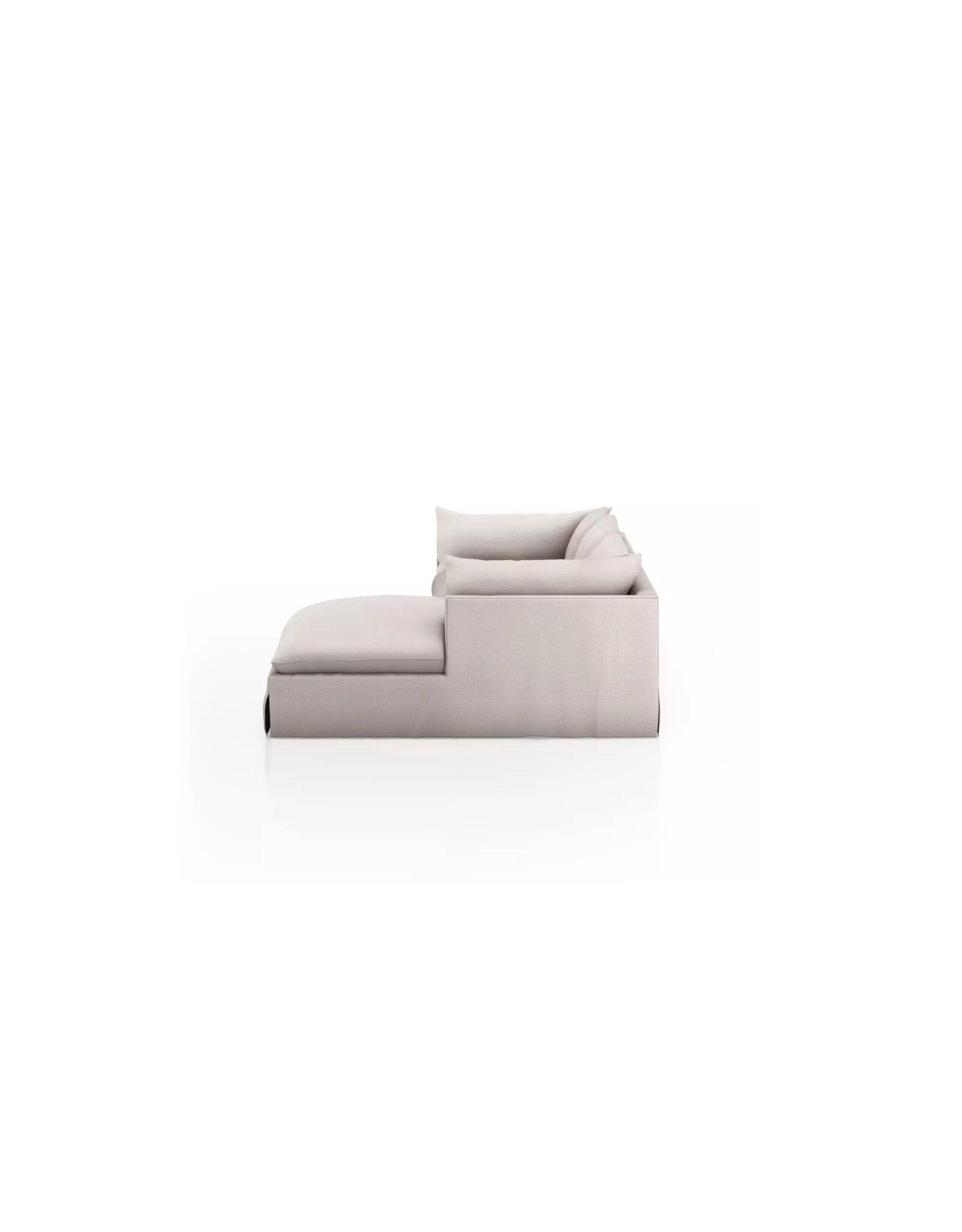 Habitat Slipcover 2 Piece RAF 133" Sectional - Bennet Moon