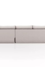 Habitat Slipcover 2 Piece RAF 133" Sectional - Bennet Moon