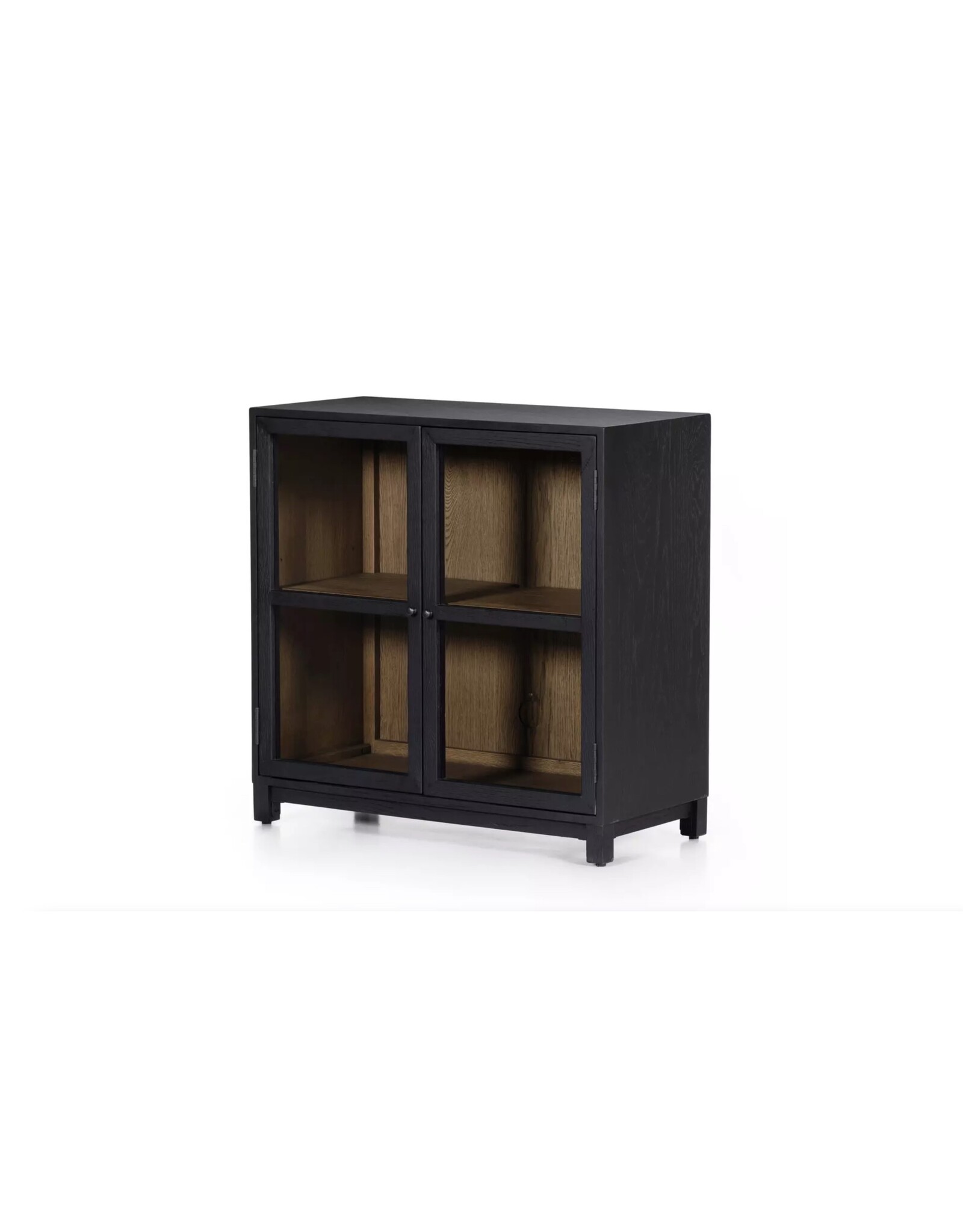 Millie Small Cabinet - Drifted Matte Black