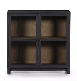 Millie Small Cabinet - Drifted Matte Black