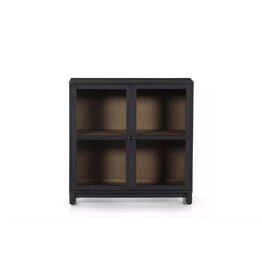 Millie Small Cabinet - Drifted Matte Black