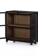 Millie Small Cabinet - Drifted Matte Black