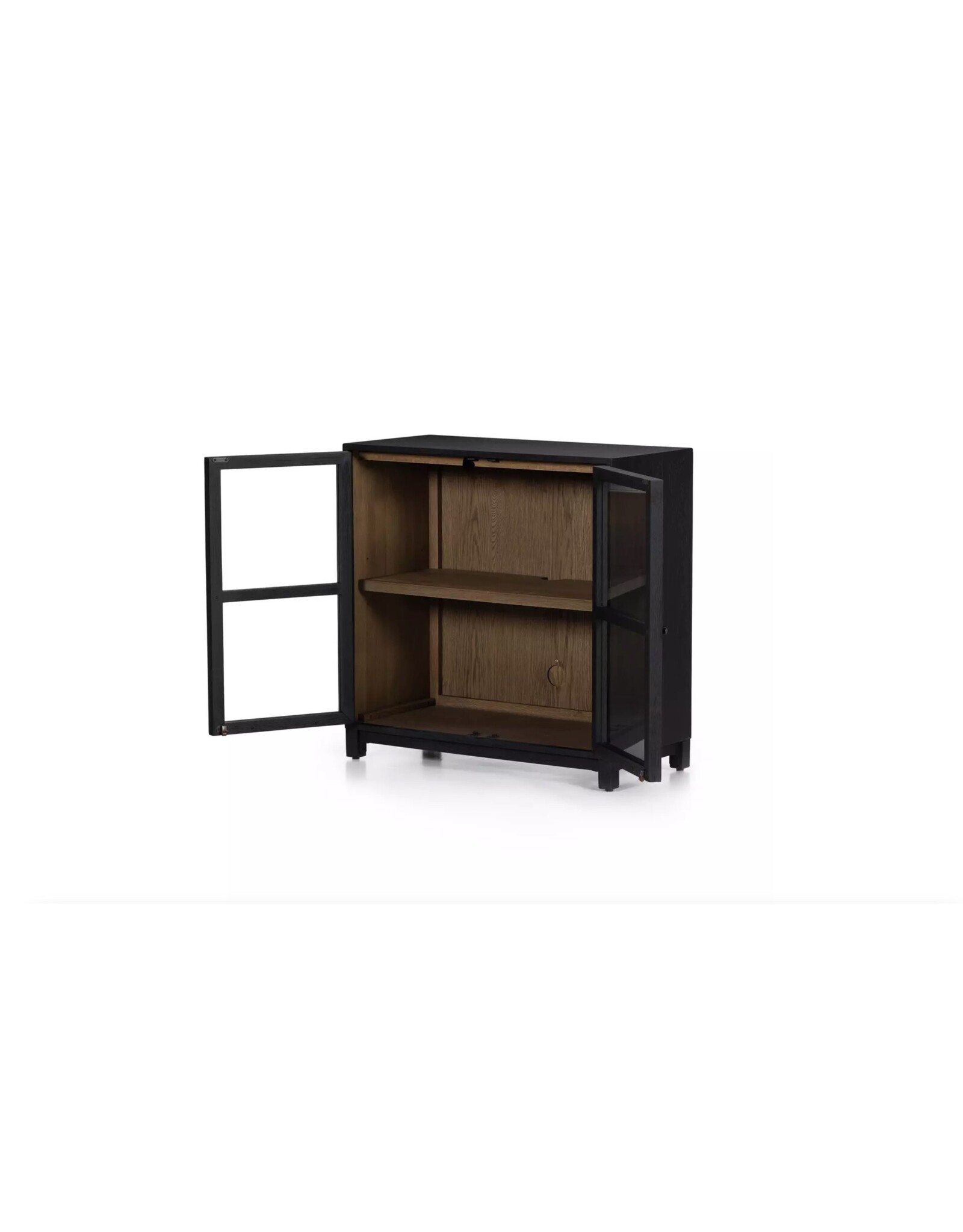 Millie Small Cabinet - Drifted Matte Black
