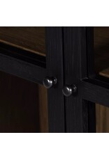 Millie Small Cabinet - Drifted Matte Black