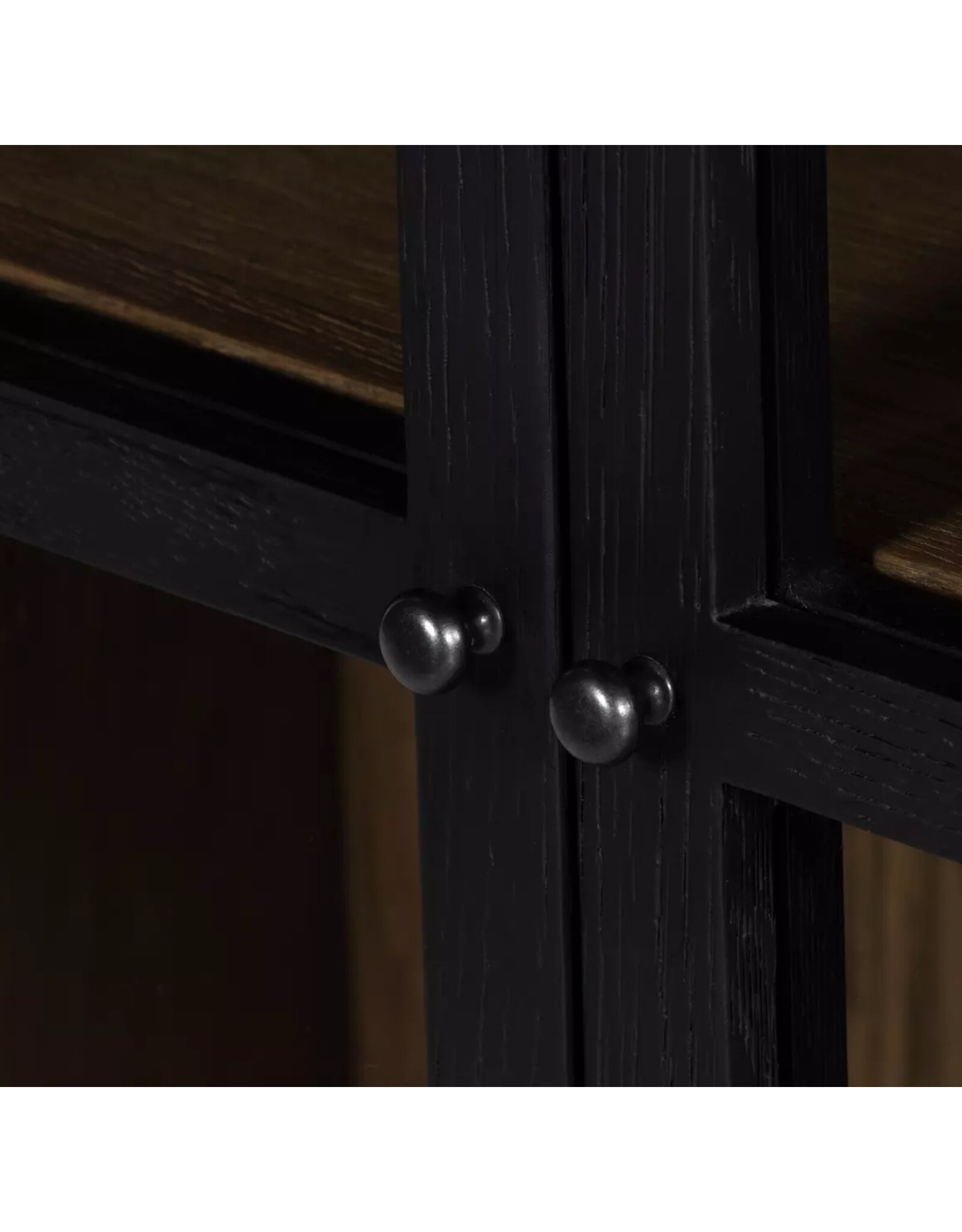 Millie Small Cabinet - Drifted Matte Black
