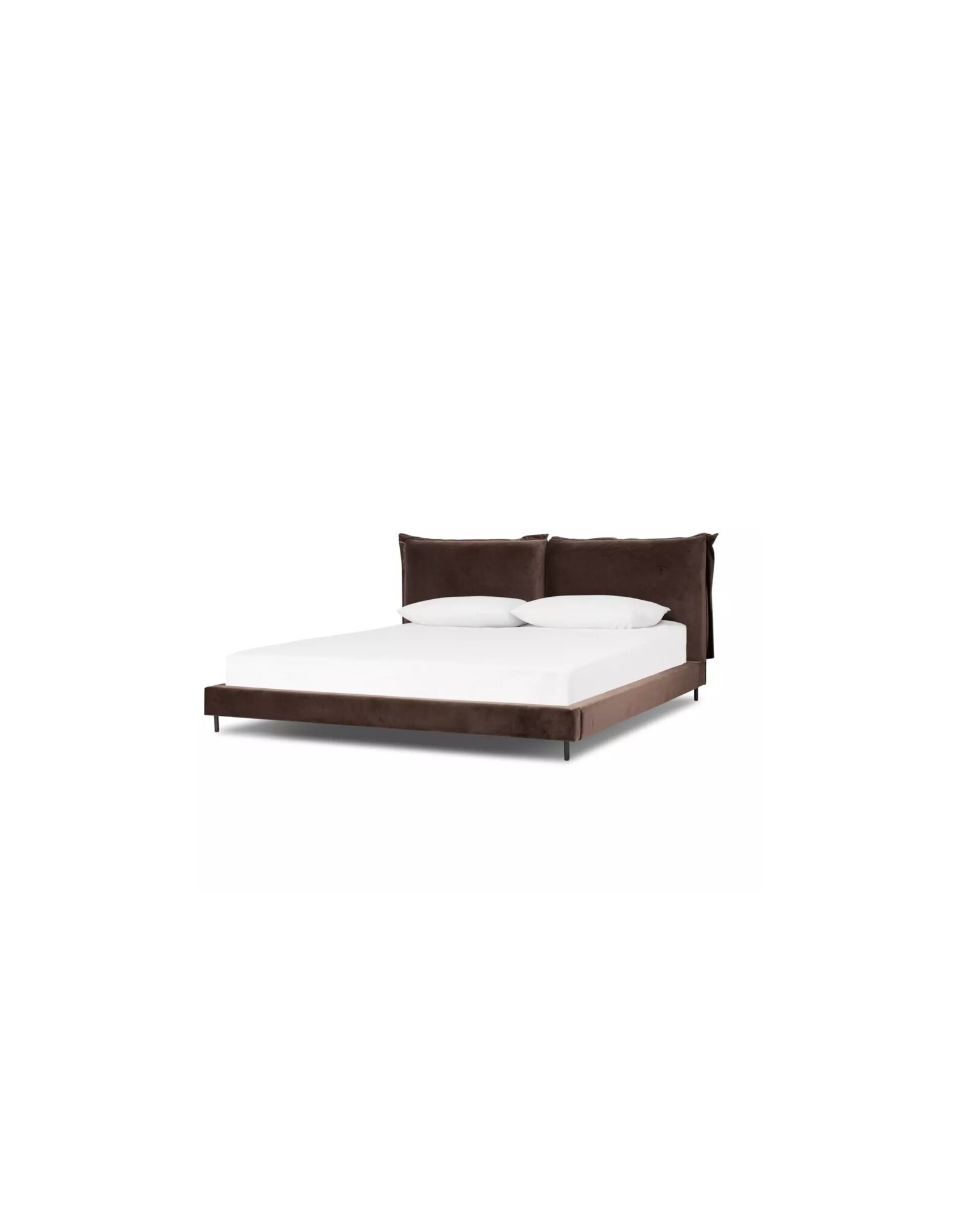 Inwood King Bed in Surrey Cocoa