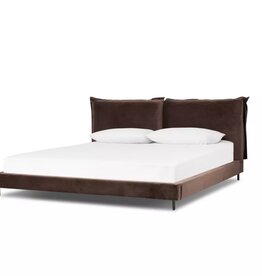 Inwood King Bed in Surrey Cocoa