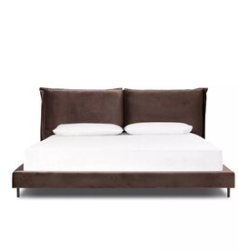 Inwood King Bed in Surrey Cocoa