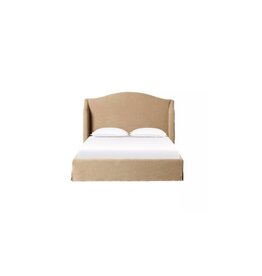 Meryl Slipcover King Bed, Broadway Canvas
