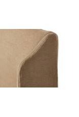 Meryl Slipcover King Bed, Broadway Canvas