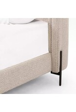 Dobson Bed in Perin Oatmeal - King