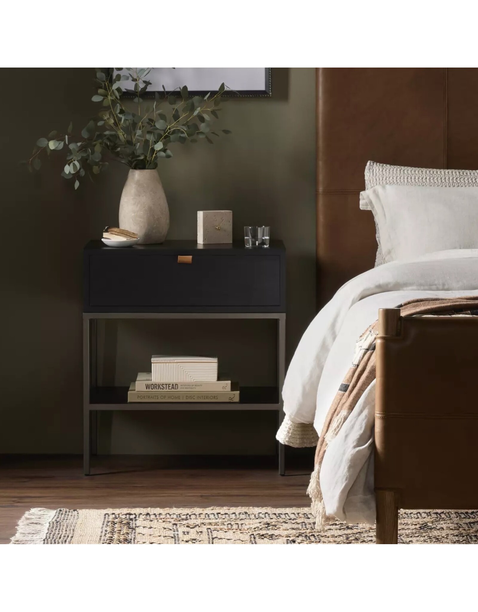 Trey Nightstand - Black
