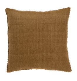 Lina Linen Pillow, Tawny