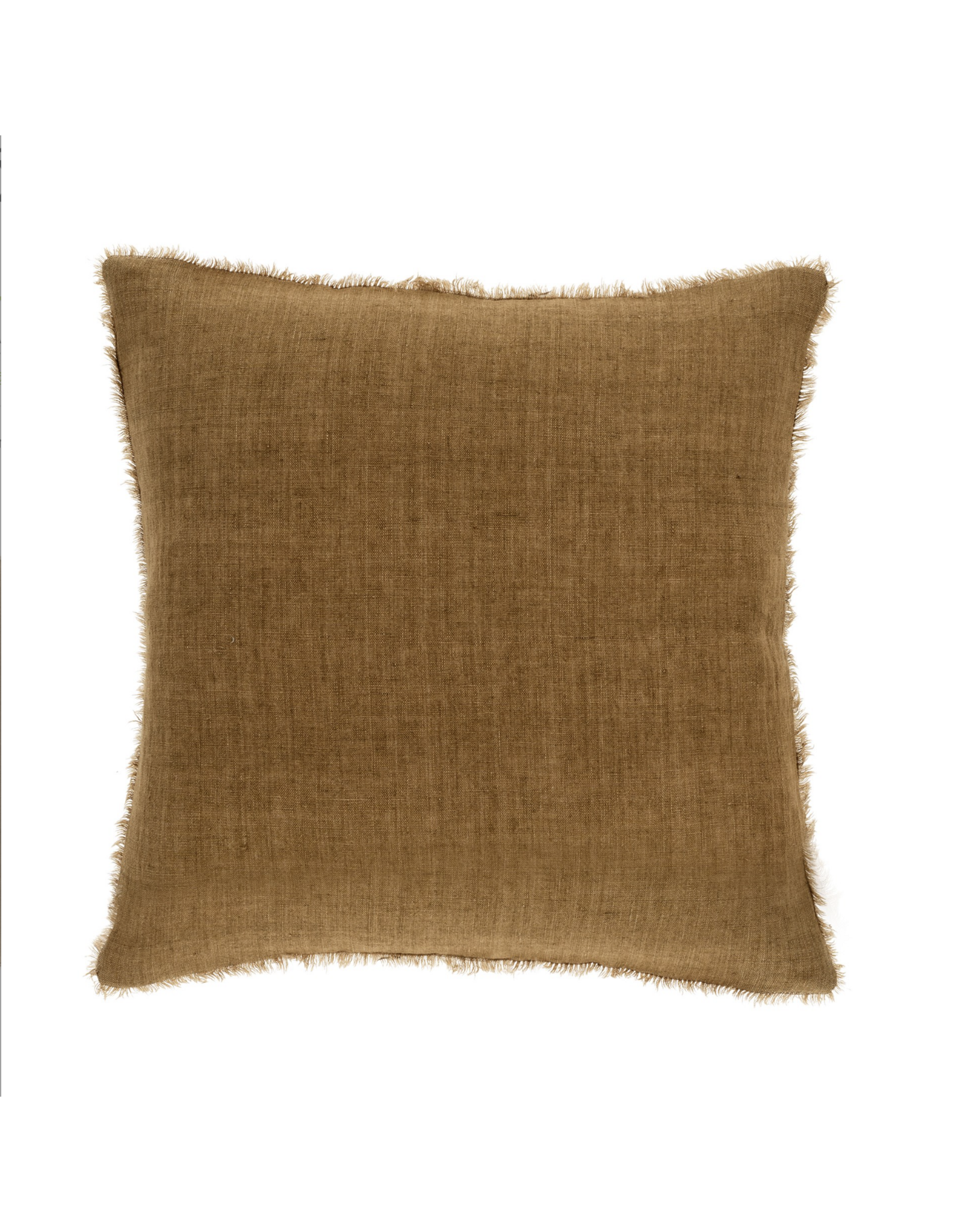 Lina Linen Pillow, Tawny