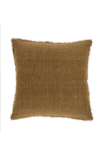 Lina Linen Pillow, Tawny
