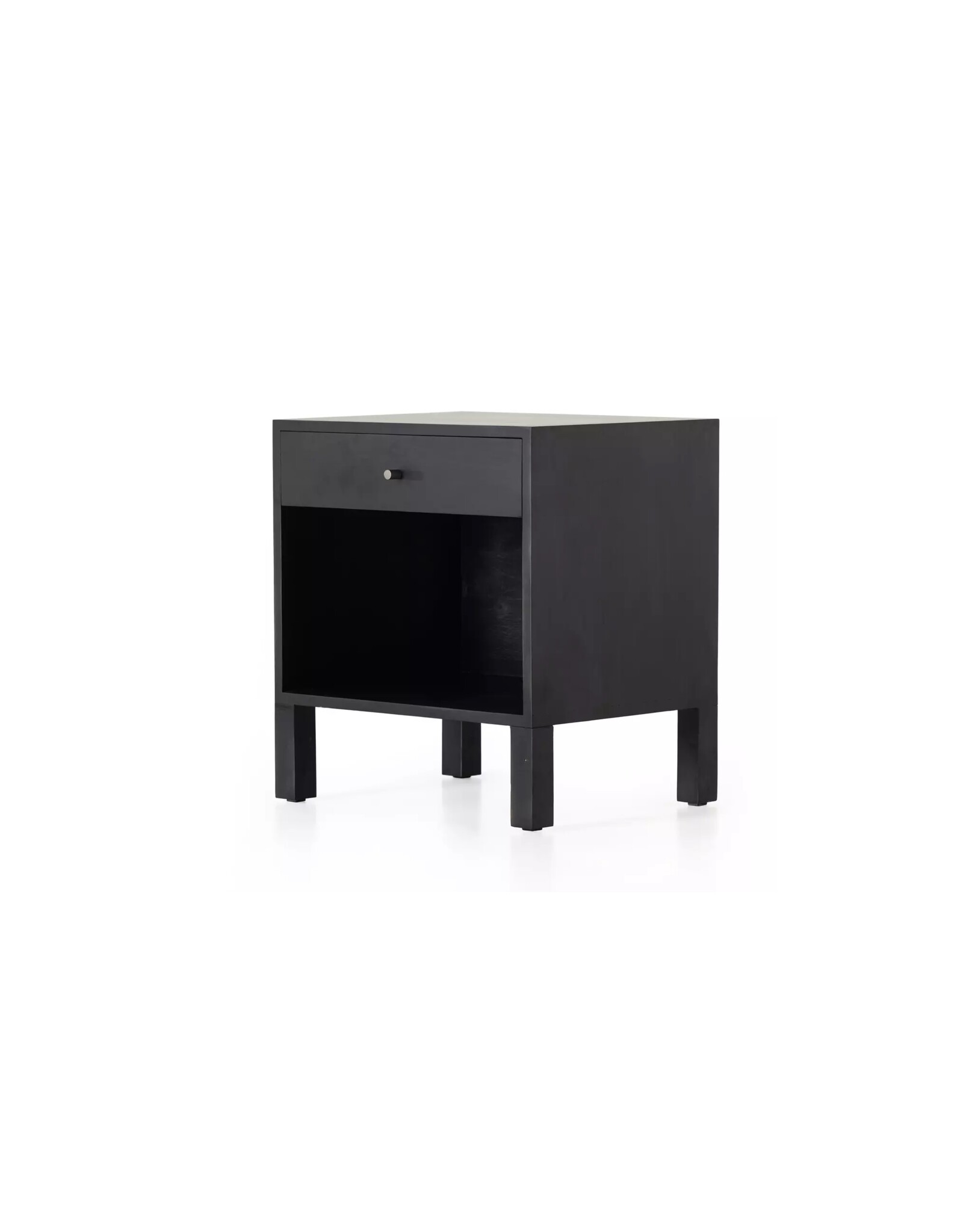 Isador Nightstand in Black Wash Poplar