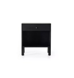 Isador Nightstand in Black Wash Poplar