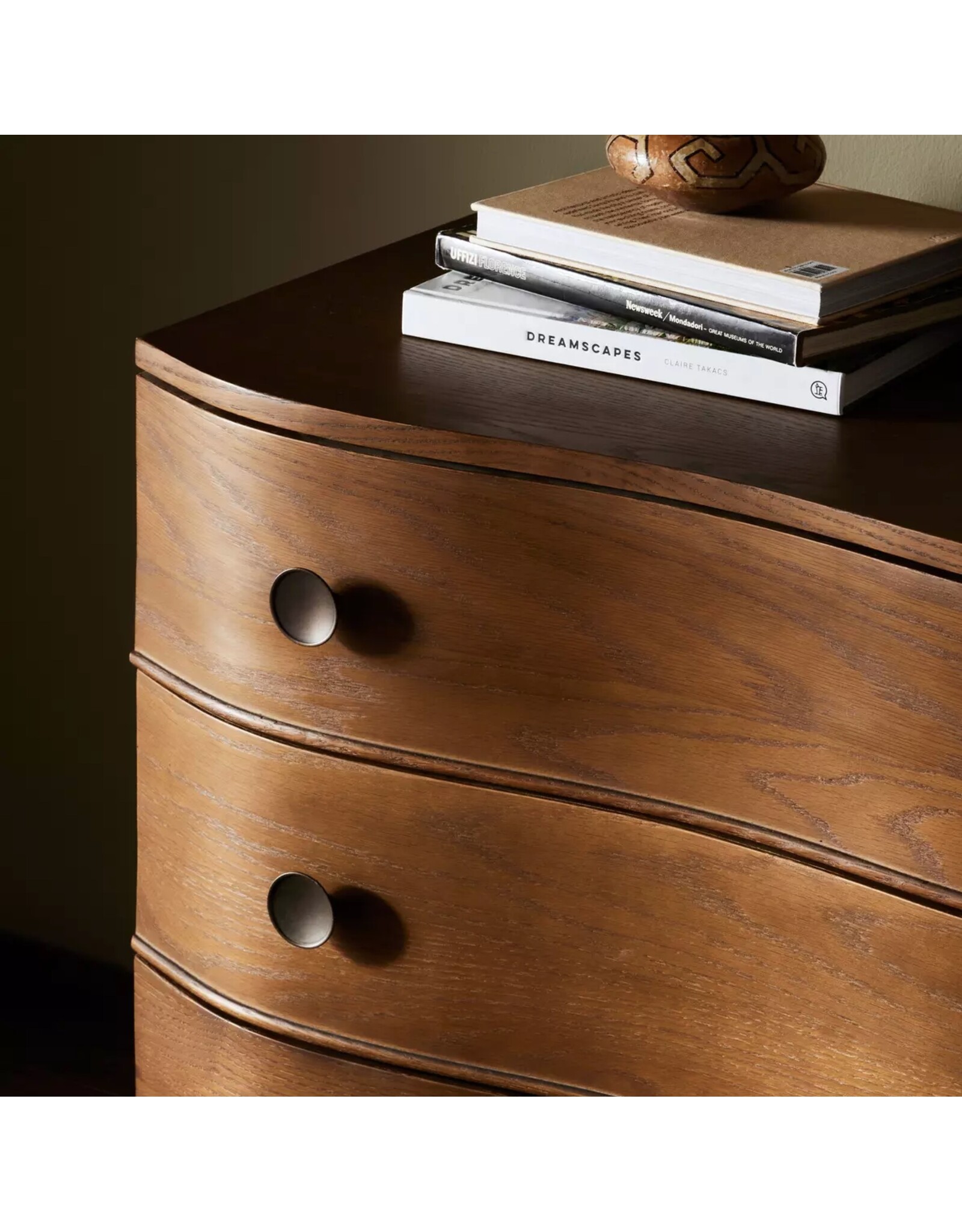 Tiago Nightstand in Toasted Oak
