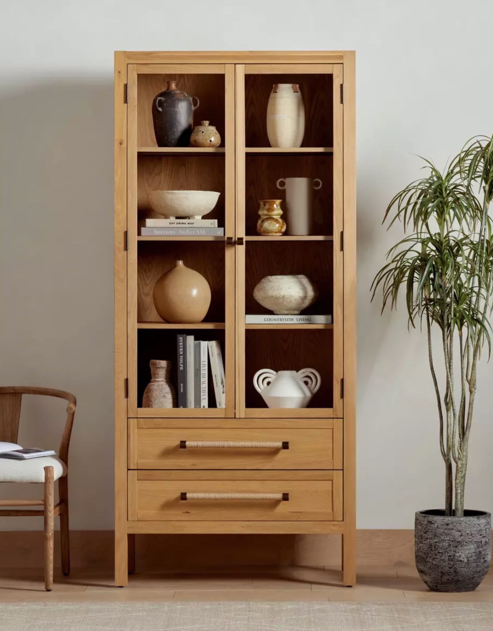 Laker Cabinet in Light Oak