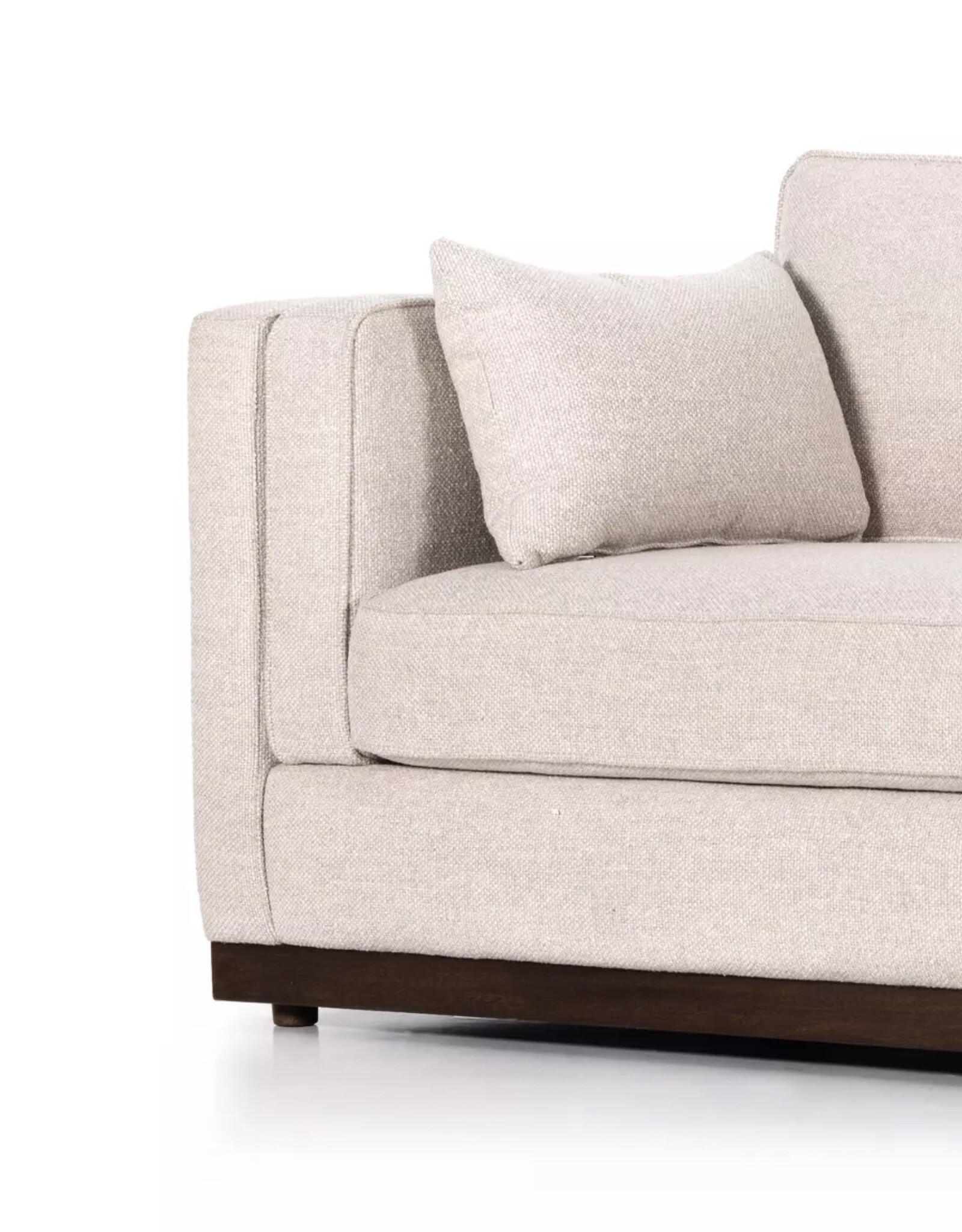 Lawrence Sofa in Nova Taupe - 87"